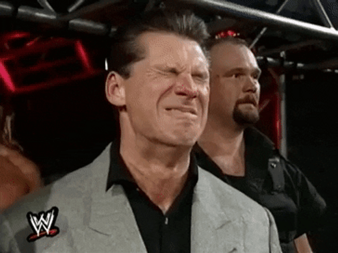 Vince Mcmahon Crying Reaction