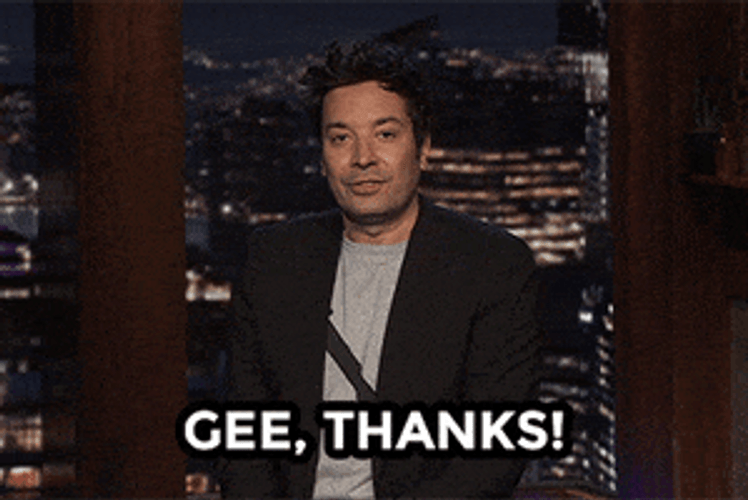 Gee and Thanks! Jimmy Fallon