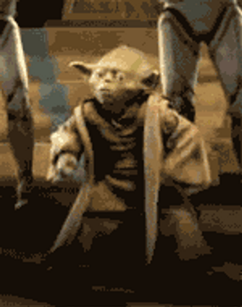 Star Wars Yoda Dancing
