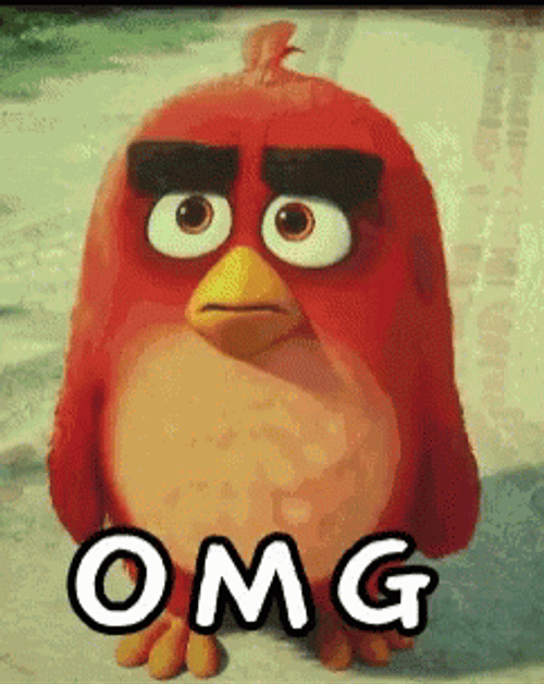 Omg Red Angry Bird