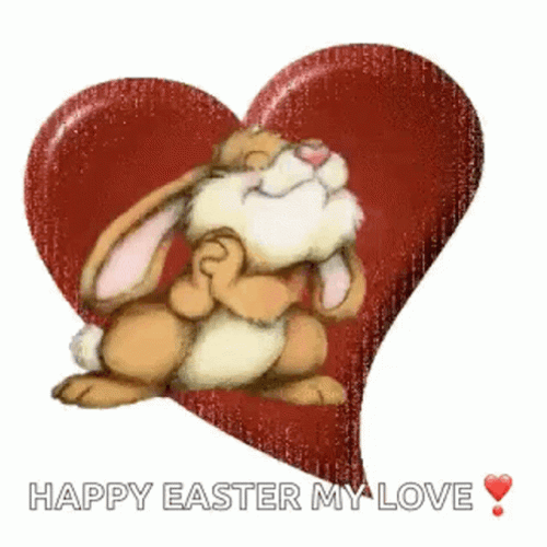 Happy Easter My Love Rabbit
