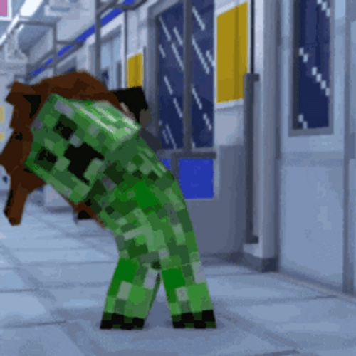 Minecraft Dancing Creeper