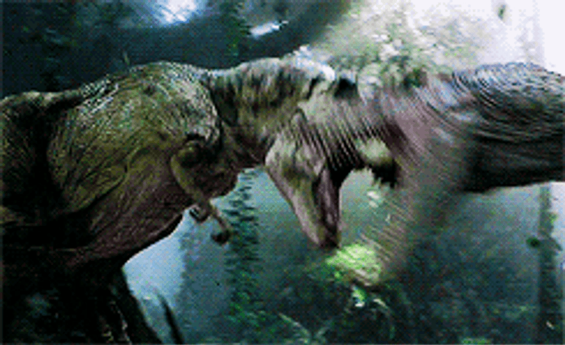 Jurassic Park T-rex Vs Spinosaurus