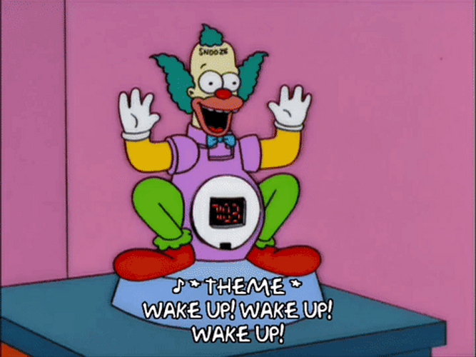 Wake Up Clown Alarm