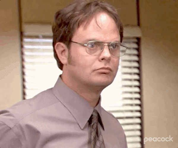 The Office Dwight Nodding