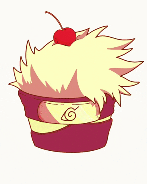 Kakashi Hair Cake