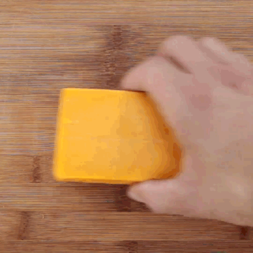 Cheese Block Hand Slice