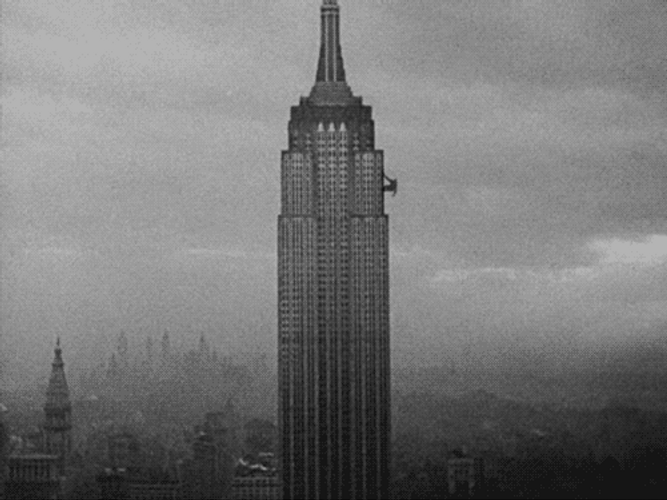 Vintage Empire State Building