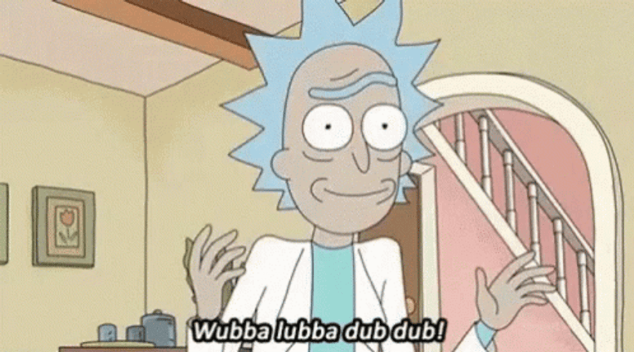 Rick And Morty Wubba Lubba Dub
