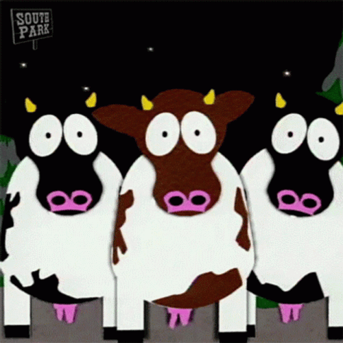 Really Cartoon Cow