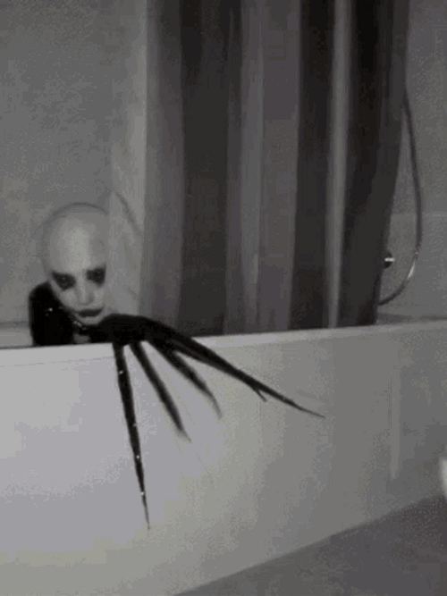 Scary Bathroom Ghost