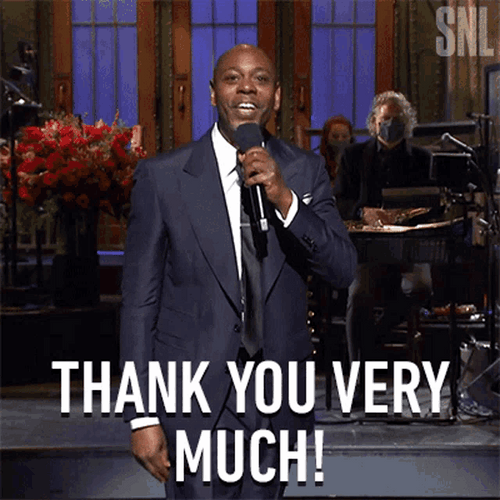 Dave Chappelle Thank You Very Much