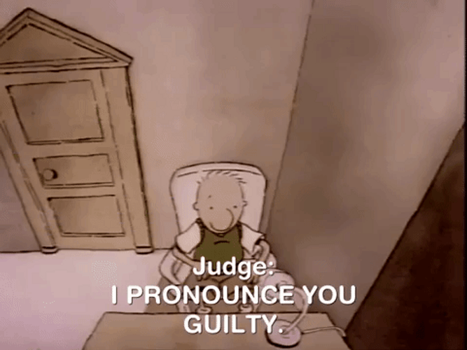 I Pronounce You Guilty