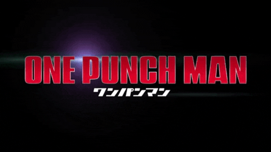 One Punch Man Anime Title
