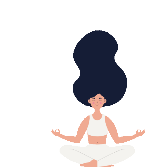 Yoga Relax Meditate Sticker