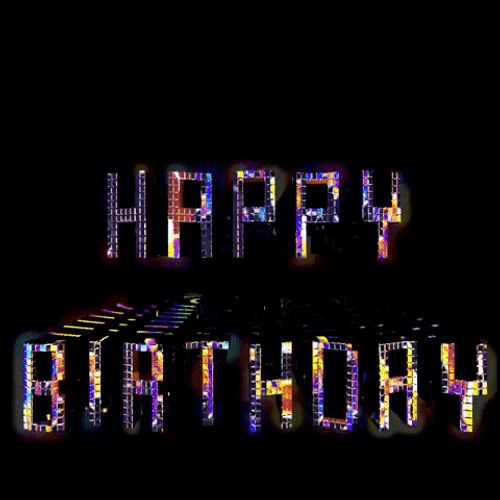 Happy Birthday Disco Lights