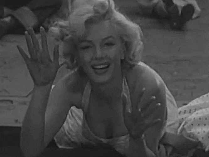 Vintage Marilyn Monroe Smiling