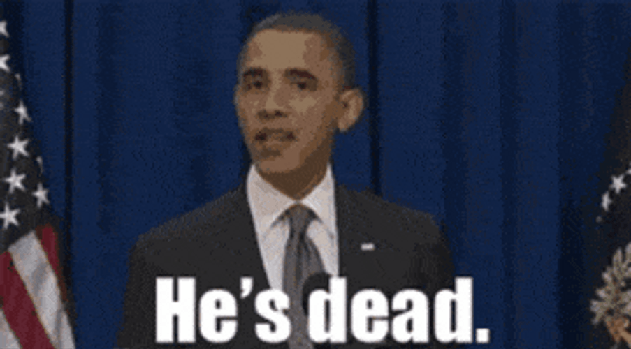 Barrack Obama He&s Dead