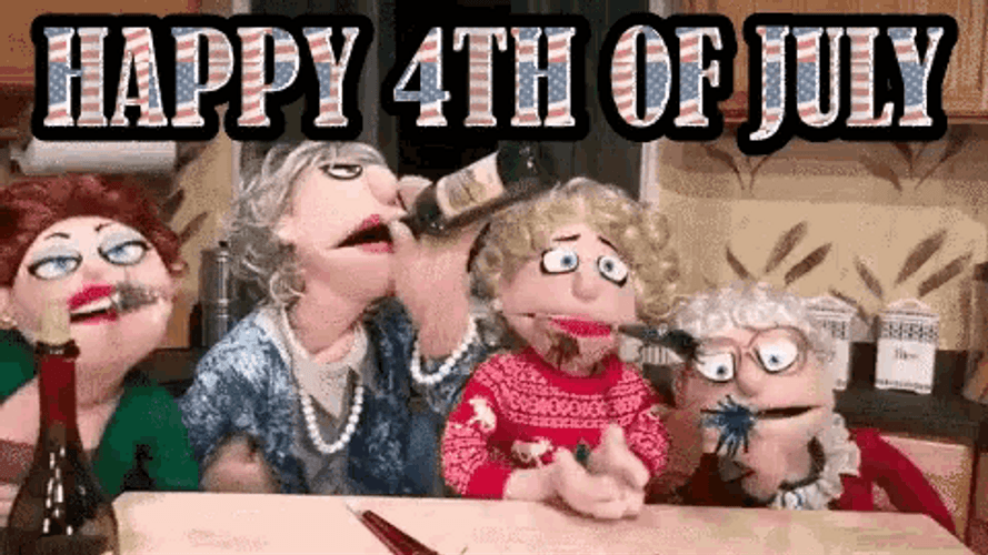 Happy th Of July Puppet