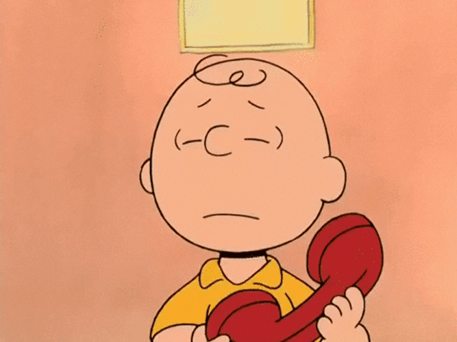 Nervous Charlie Brown