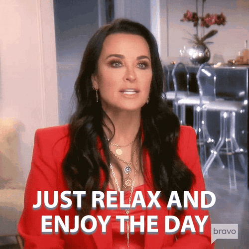 Kyle Richards Relax And Enjoy