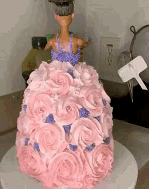 Happy Birthday Cake Barbie Doll