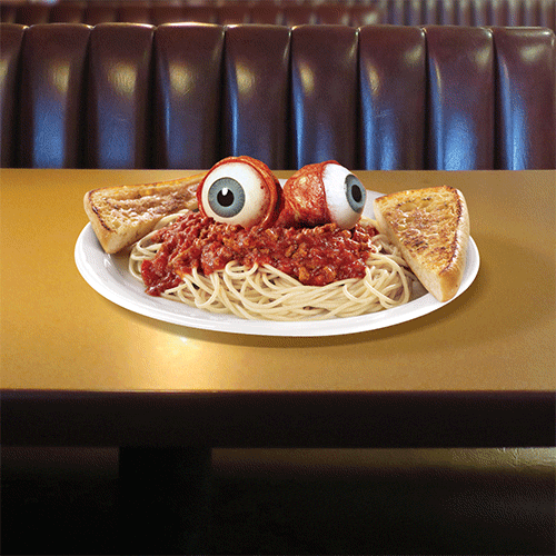 Pasta With Eyeballs