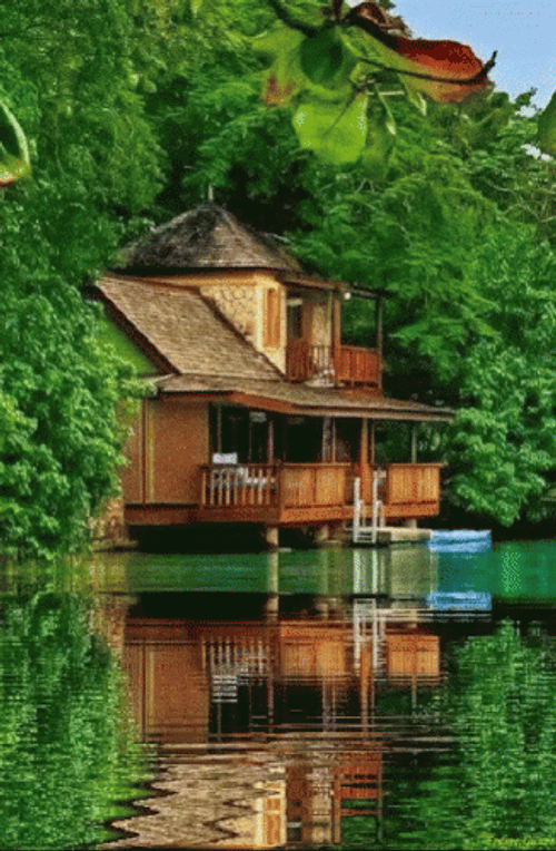 House By The Nature&s Lake