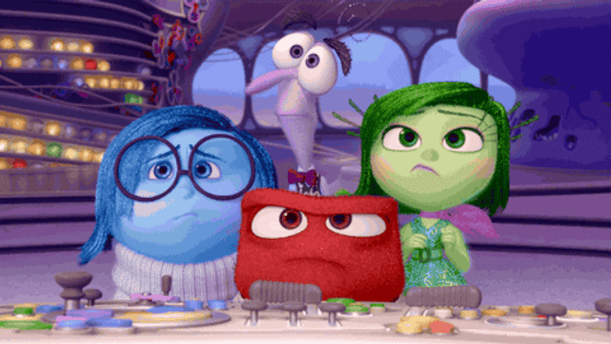Shocked Emotions Inside Out