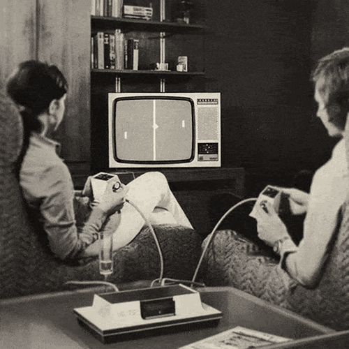 Vintage Gaming Setup