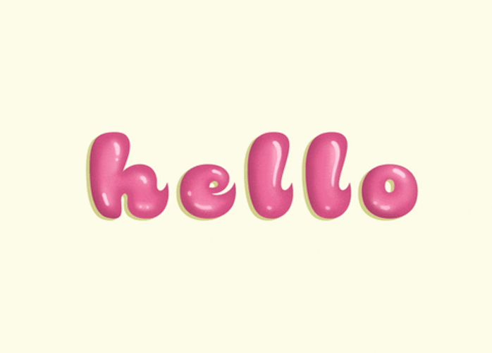 Hello Pink Greetings