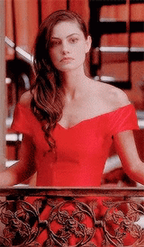 Red Dress Phoebe Tonkin