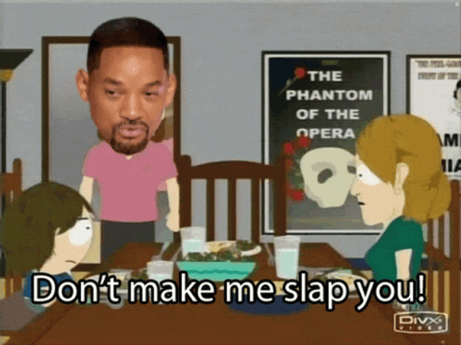 Will Smith South Park Slap