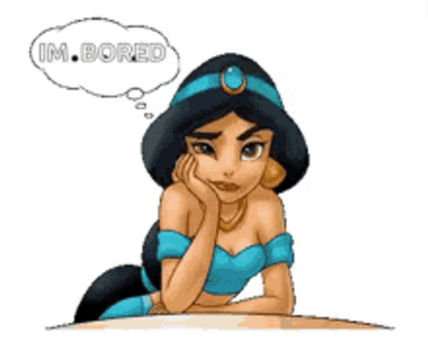 Bored Princess Jasmine