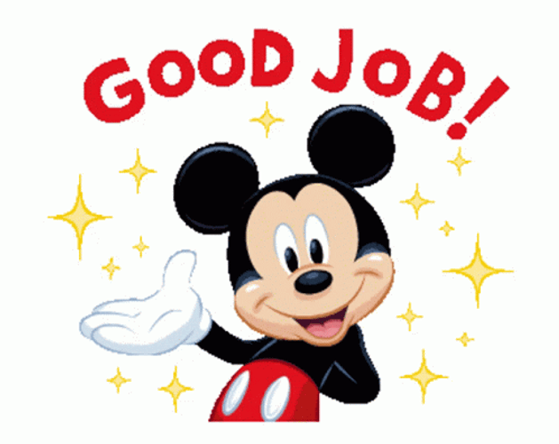 Mickey Mouse Good Job