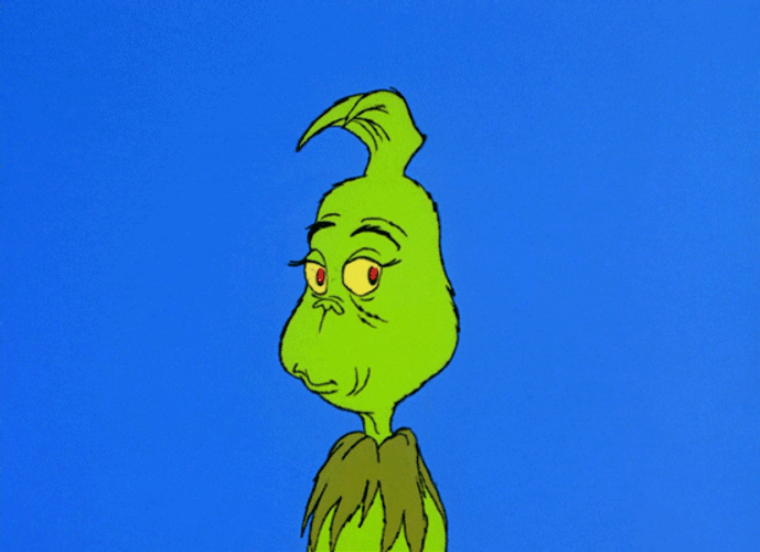 Grinch Scarily Smiling