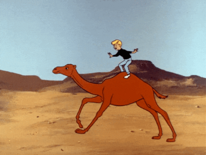 Camel Ride Jonny Quest