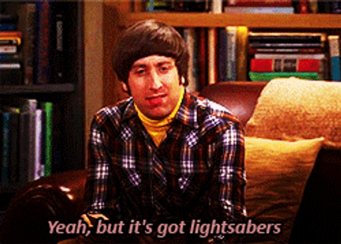 The Big Bang Theory It&s Got Lightsabers
