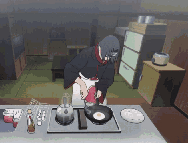 Naruto Shippuden Itachi Uchiha Cooking