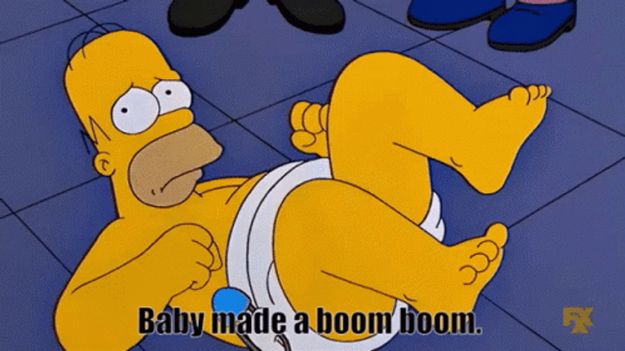 Boom Baby Homer Simpson