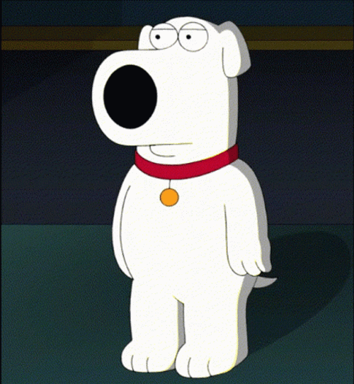 Family Guy Brian Dog