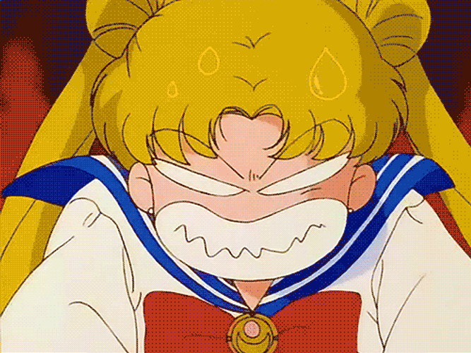 Angry Sailor Moon