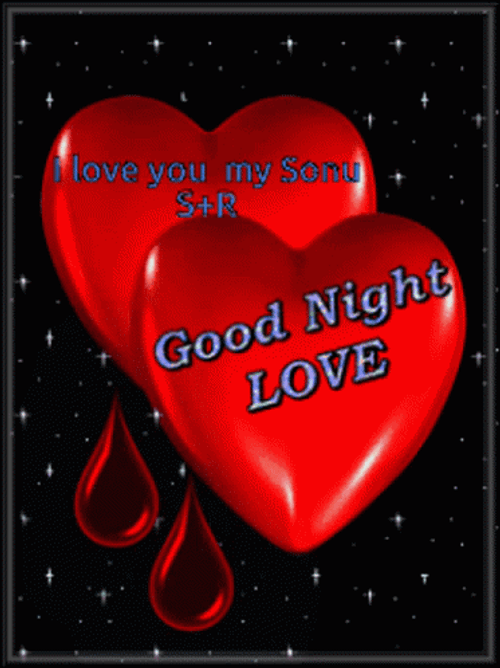 Love Good Night With Heart And Tears