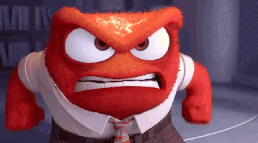 Red Anger Inside Out