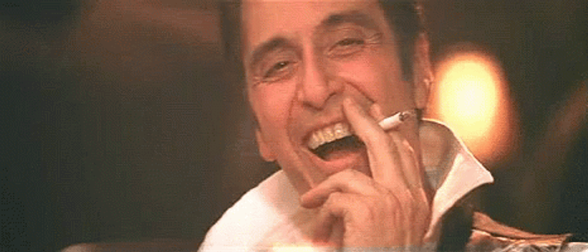 Al Pacino Laughing