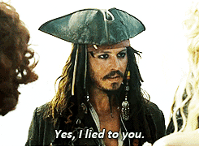 Johnny Depp I Lied To You