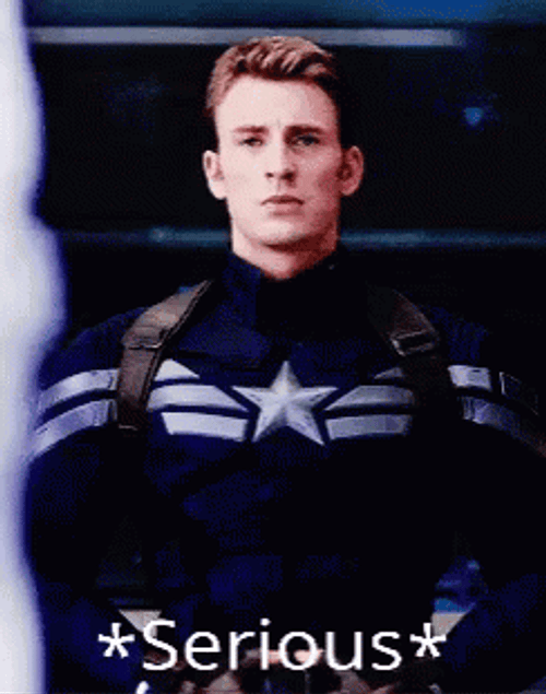 Serious Captain America