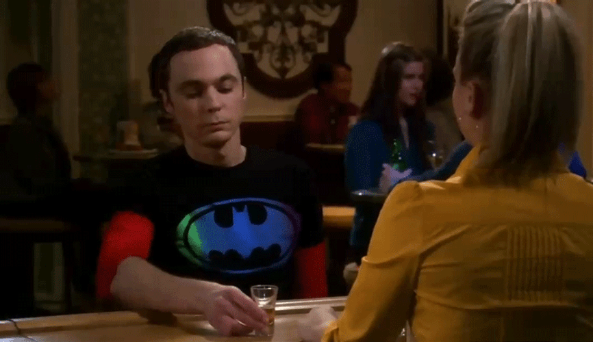 The Big Bang Theory Sheldon Tequila Shot