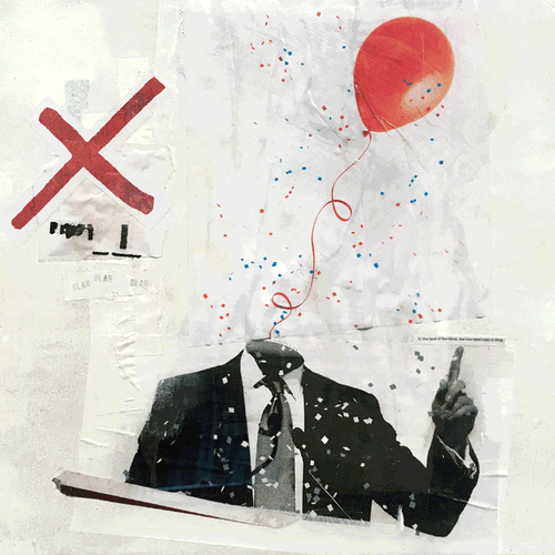 Collage Paper Art War