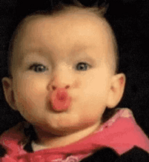Baby Pouty Lips Kiss